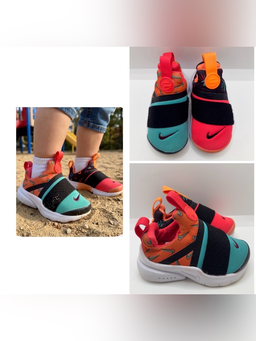 NIKE PRESTO EXTREME “ MISMATCHED"  Toddler Kids Sneakers Size 6c